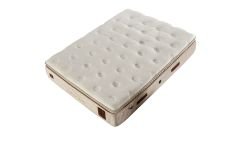 Comfort Zone Pedli Çift Yönlü-Kuş Tüyü Sünger (Yumuşak Sünger-Sert Sünger) Dual Torba Yaylı Yatak Seti (Yatak+Baza+Başlık)