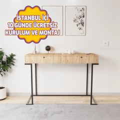 İki Çekmeceli Dresuar L706 Çam
