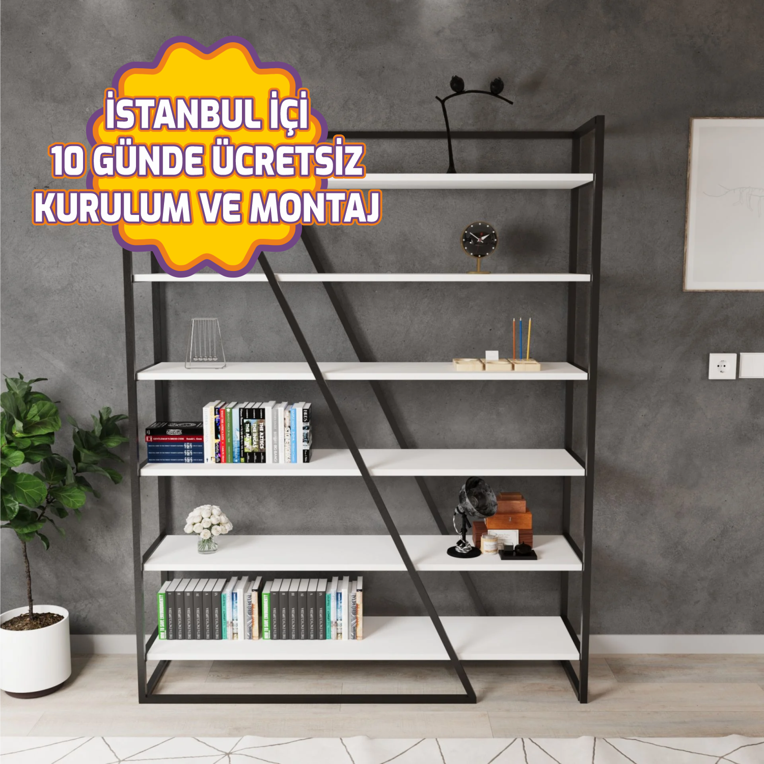 Rüzgar Dekoratif Raf L729