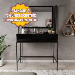 Modern Makyaj Masası L747 Siyah