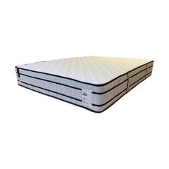 Bologna Torba Yaylı Çift Taraflı Omurga Destek Süngerli Ultra Soft Sünger Ergonomik Yatak Seti (Yatak+Baza+Başlık)