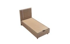 Younger Comfort Tek Kişilik DSC Yaylı 4 Mevsim Ergonomik Çıkarılabilir Pedli Yatak Seti  (Yatak+Baza+Başlık)