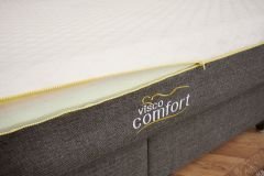 Visco Comfort Visco ve Kuş Tüyü Sünger Ortopedik Yıkanabilir Fermuarlı Kılıflı 4 Mevsim Yatak Seti (Yatak+Baza+Başlık)