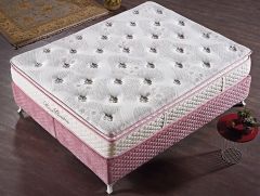 Rose Garden Pedli 4 Mevsim DSC Yaylı Ergonomik Yatak Seti (Yatak+Baza+Başlık)