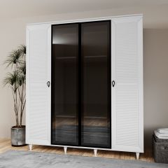 Hira 4 Kapılı Gardırop 180*53*208 cm
