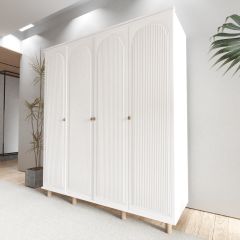 Mila 4 Kapılı Gardırop 180*53*210 cm
