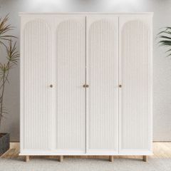 Mila 4 Kapılı Gardırop 180*53*210 cm