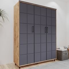 Yamaç 3 Kapılı Gardırop 136*52*203 cm