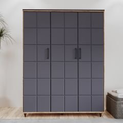 Yamaç 3 Kapılı Gardırop 136*52*203 cm