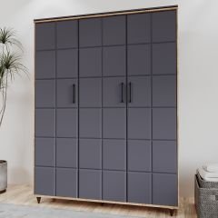 Yamaç 3 Kapılı Gardırop 136*52*203 cm