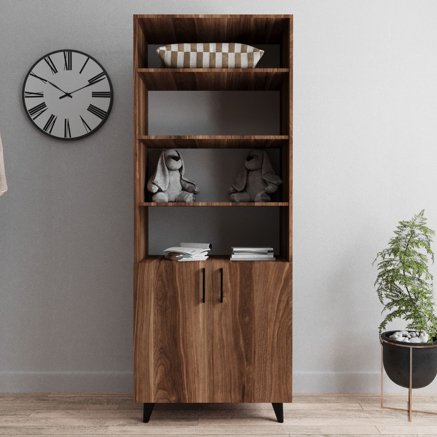Colmar Kapaklı Kitaplık L4046