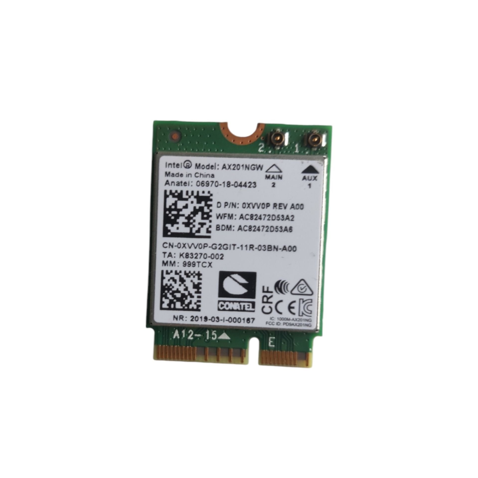 Dell Latitude 5520 Wifi Kart Orjinal Yedek Parça