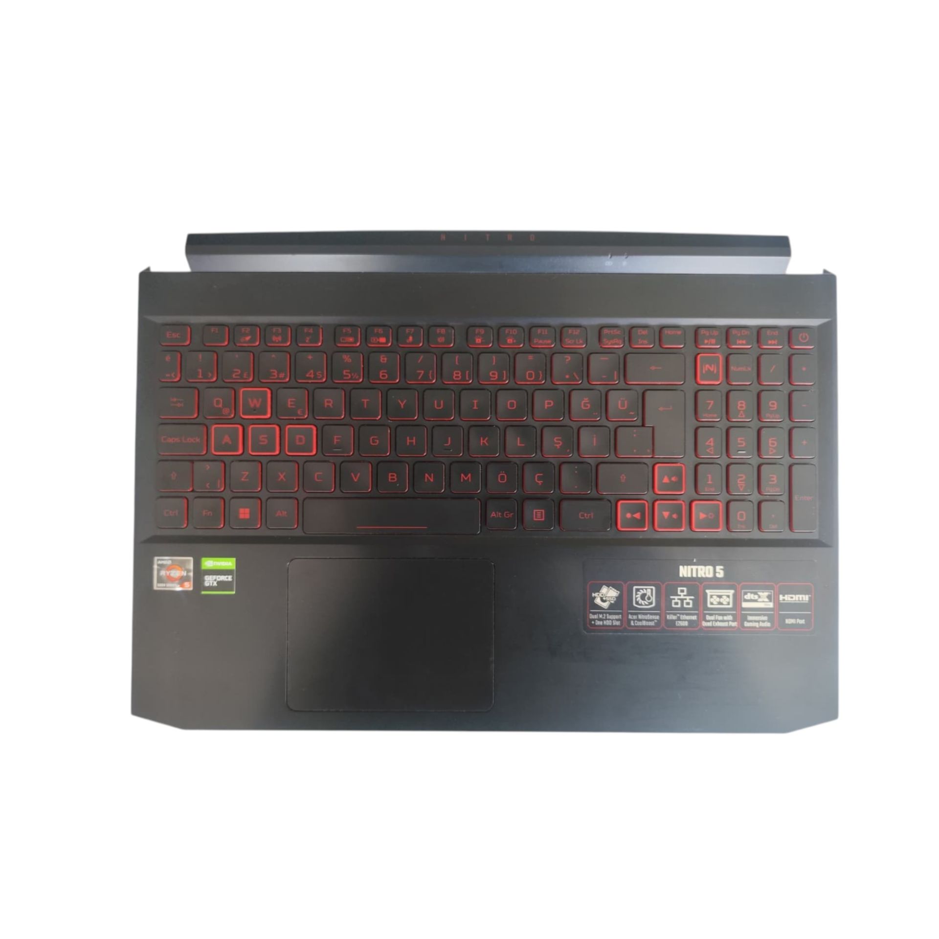 Acer Nitro 5 N20C1 AN515-45-R0PZ Klavye Kasası Orjinal Yedek Parça