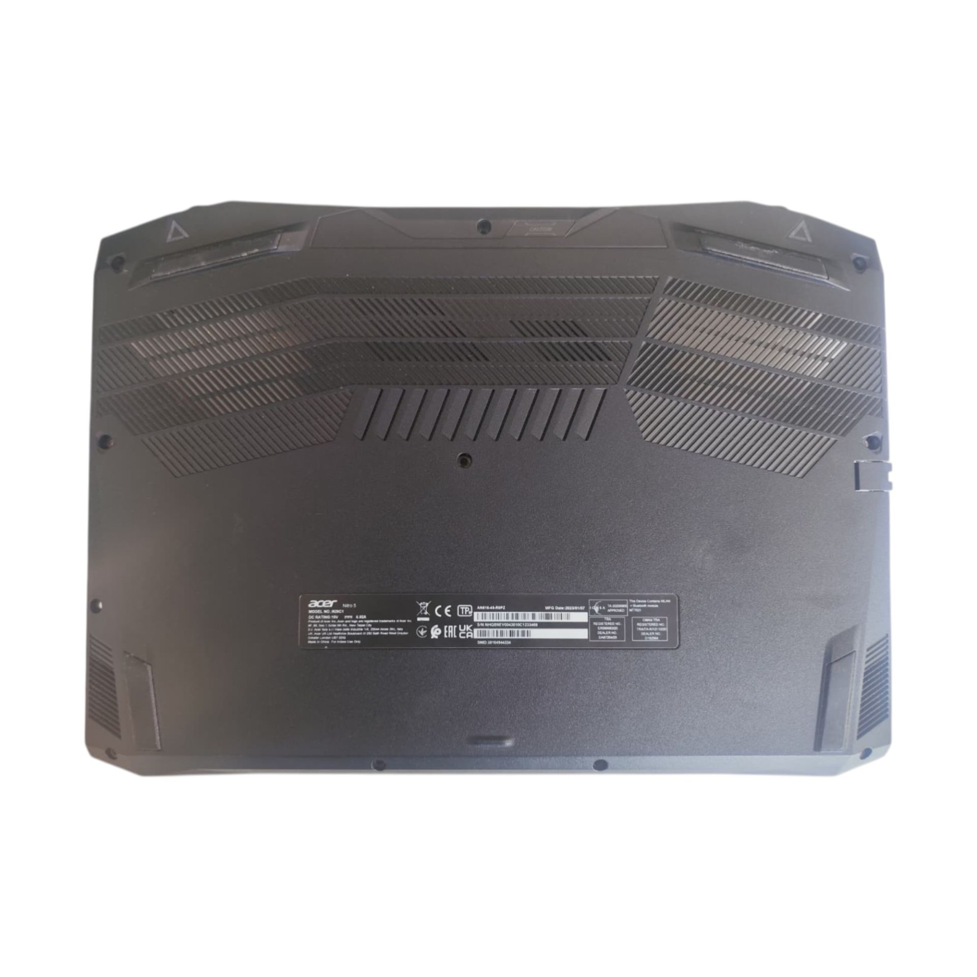 Acer Nitro 5 N20C1 AN515-45-R0PZ Alt Kasa Kasa Orjinal Yedek Parça