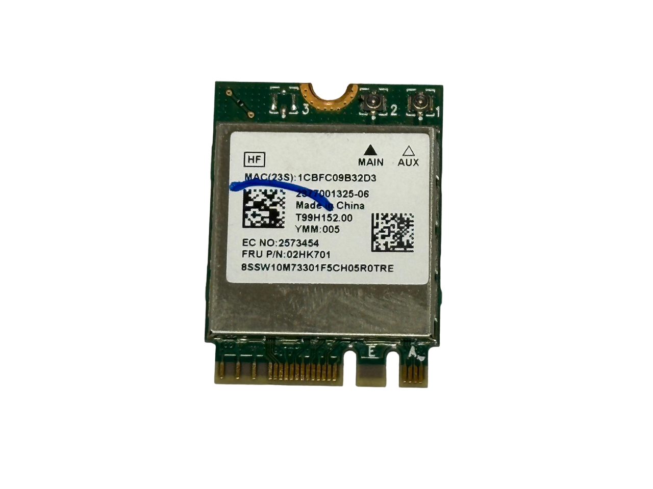 Lenovo Orjinal 02HK700 02HK701 02HK702 02HK703 Notebook Wireless Wifi Lan Kartı