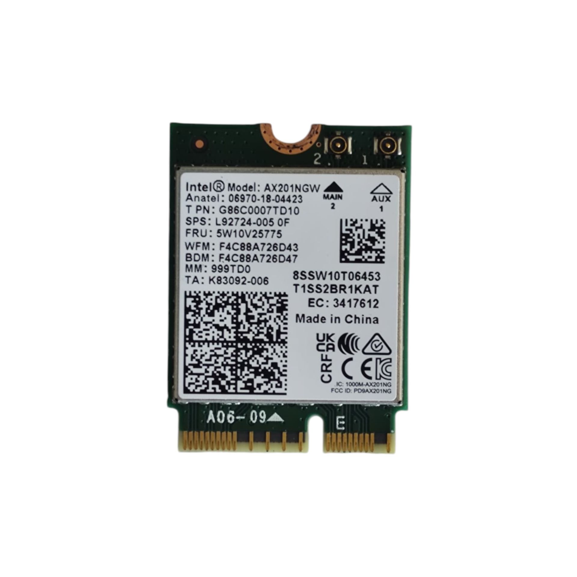 Asus TUF Gaming F17 FX707 Wifi Kart Orjinal Yedek Parça