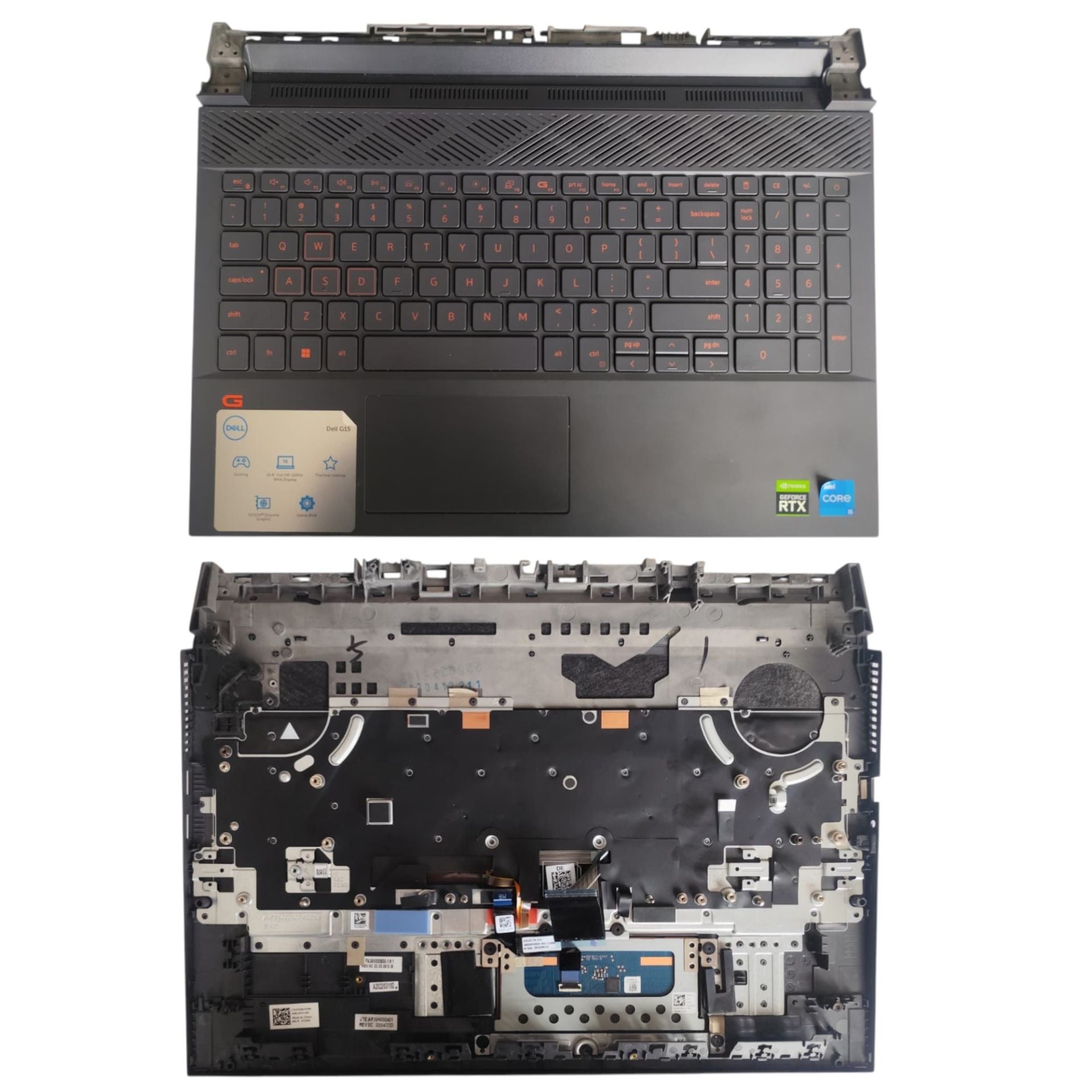 Dell G15 5511 Klavye Kasası Orjinal Yedek Parça