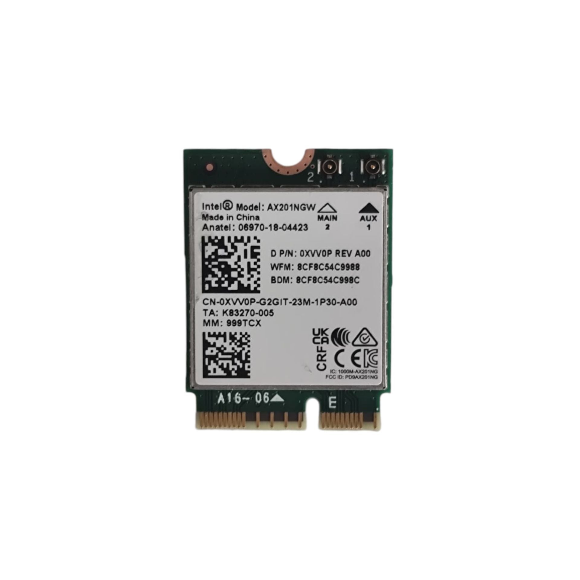 Dell G15 5511 Wifi Kart Orjinal Yedek Parça