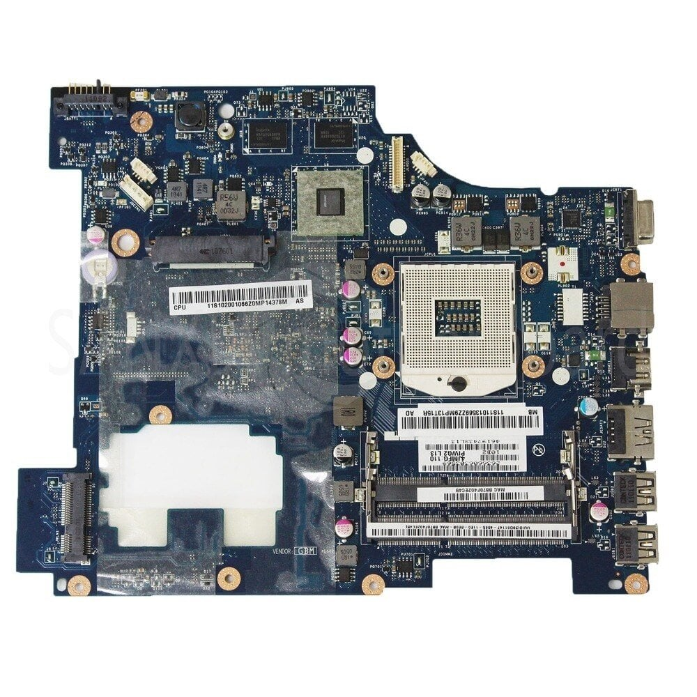 Lenovo G570 G575 Sök Tak işlemcili AMD Ekran Kartlı Notebook Anakart LA-6753P