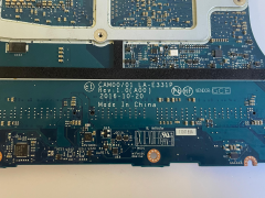 Dell XPS 15 9560 Laptop Anakart LA-E331P CN-0YH90J i7-7700HQ