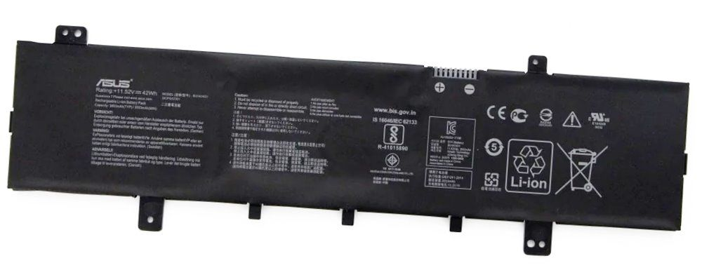 Asus Vivobook X505 X505B X505BP X505ZA X505BA S505ZA F505ZA K505 R504 A505 B31N1631 0B200-02510200 Batarya Pil