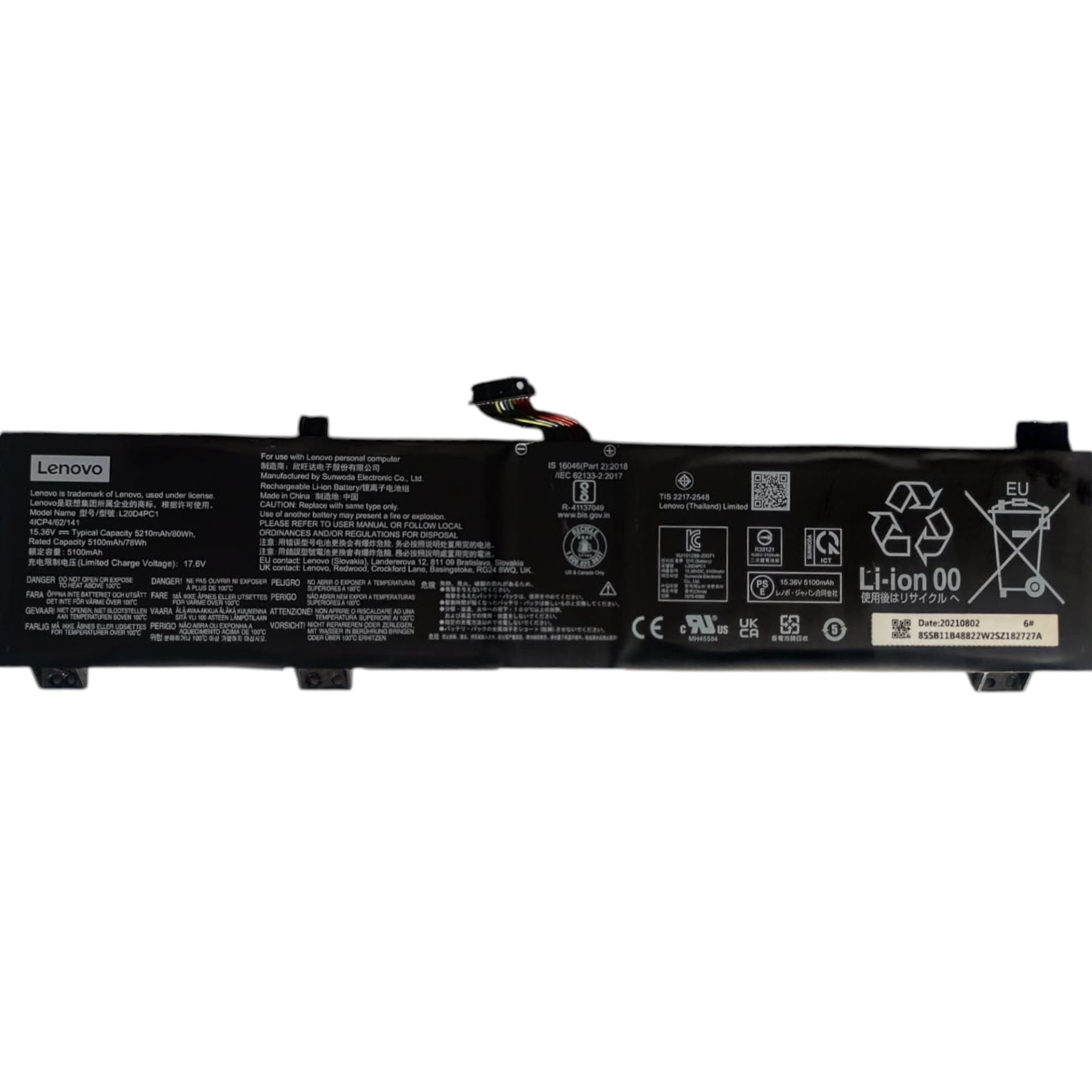 Lenovo Legion 5 Pro 16ITH6H Batarya Orjinal Yedek Parça