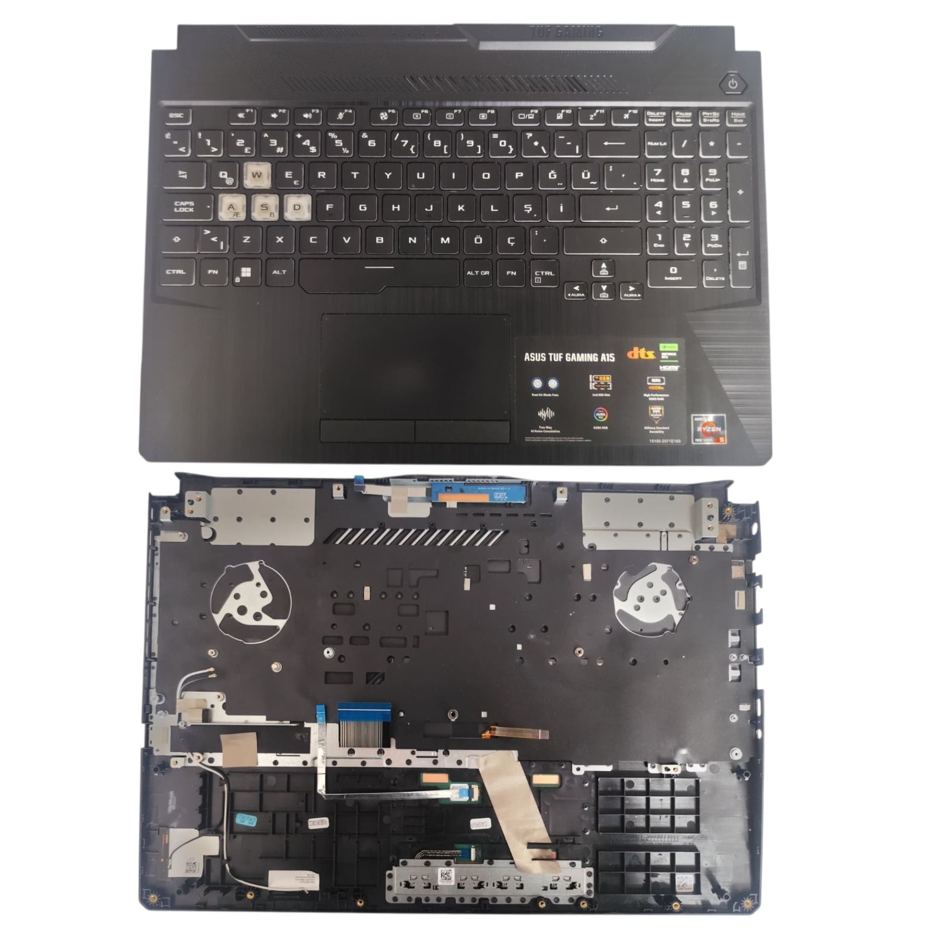 Asus Tuf Gaming FA506N Klavye Kasası Orjinal Yedek Parça