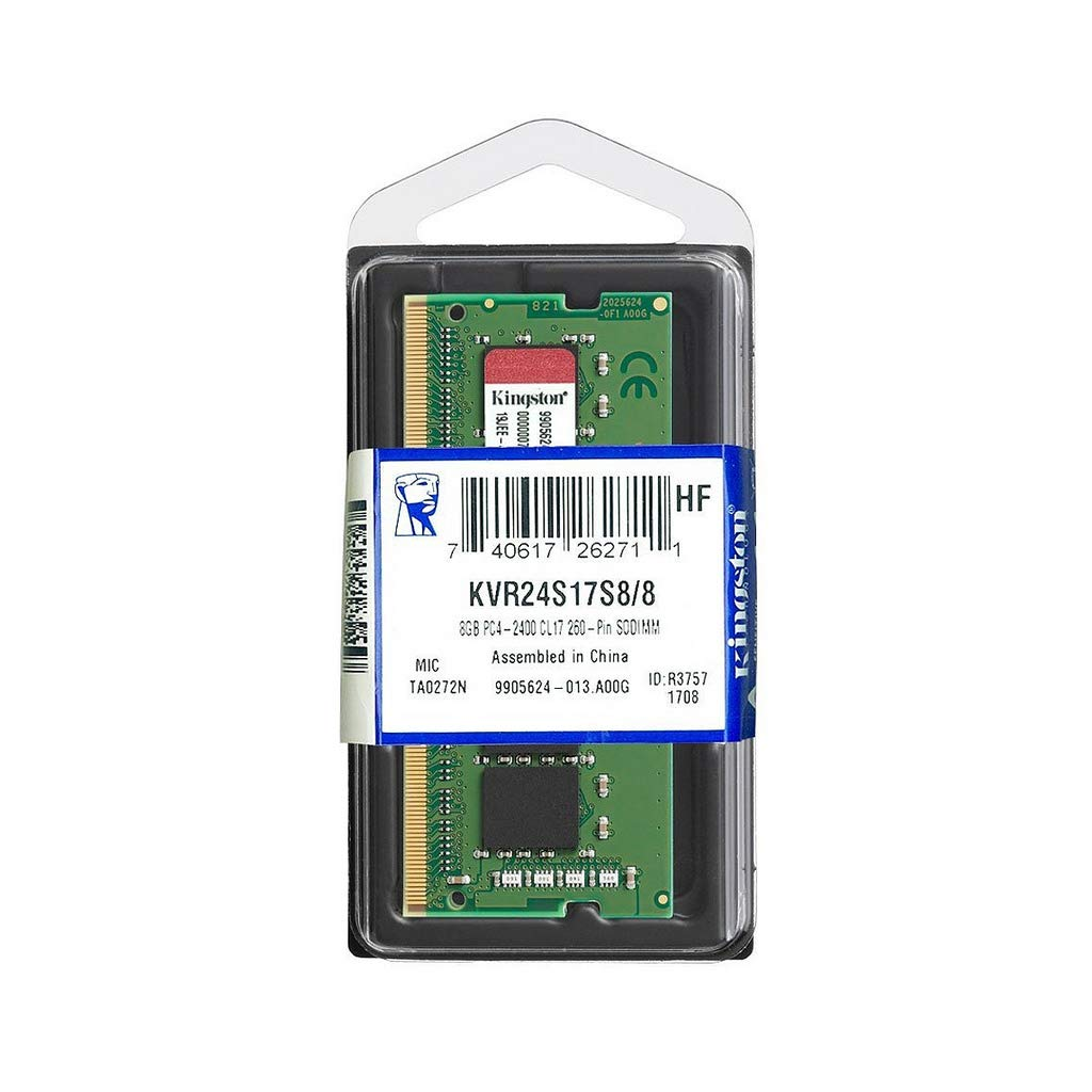 8gb Kingston DDR4 2400MHz 1.2V SODIMM Notebook Ram Bellek (KVR24S17S8/8) Ram Laptop Memory Notebook Bellek