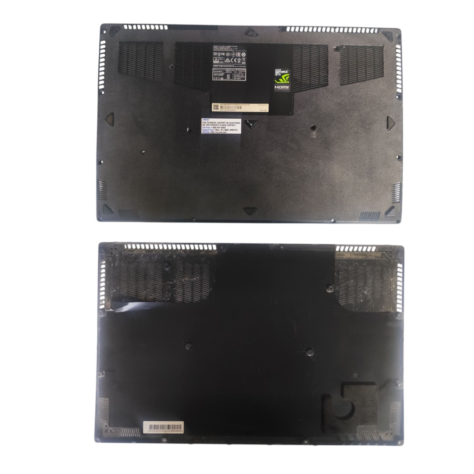 Msi MS-16K2 Alt Kasa Orjinal Yedek Parça