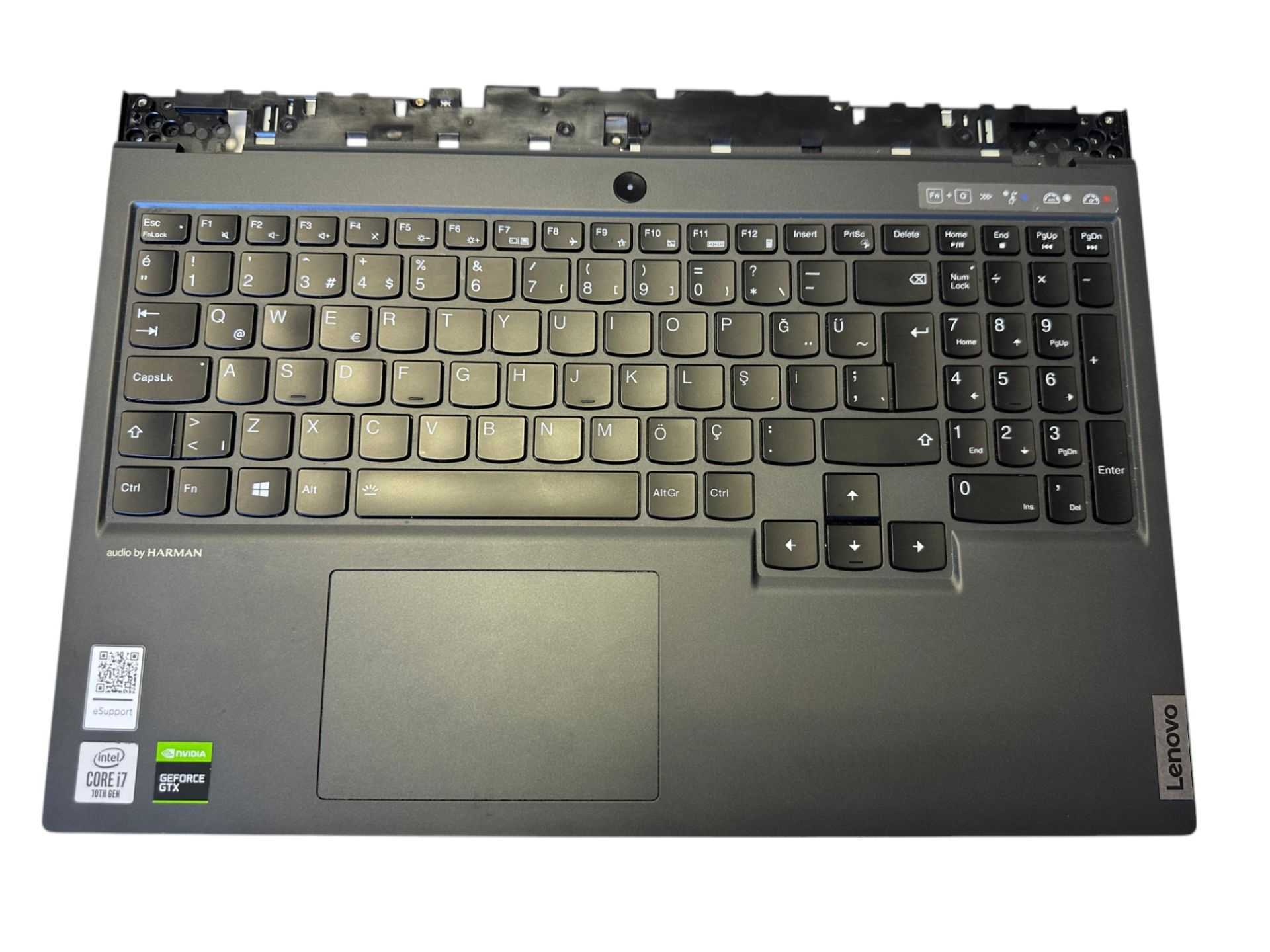 Lenovo Legion 5 15IMH05H Klavye Kasa Top Case  Rgb Led'li