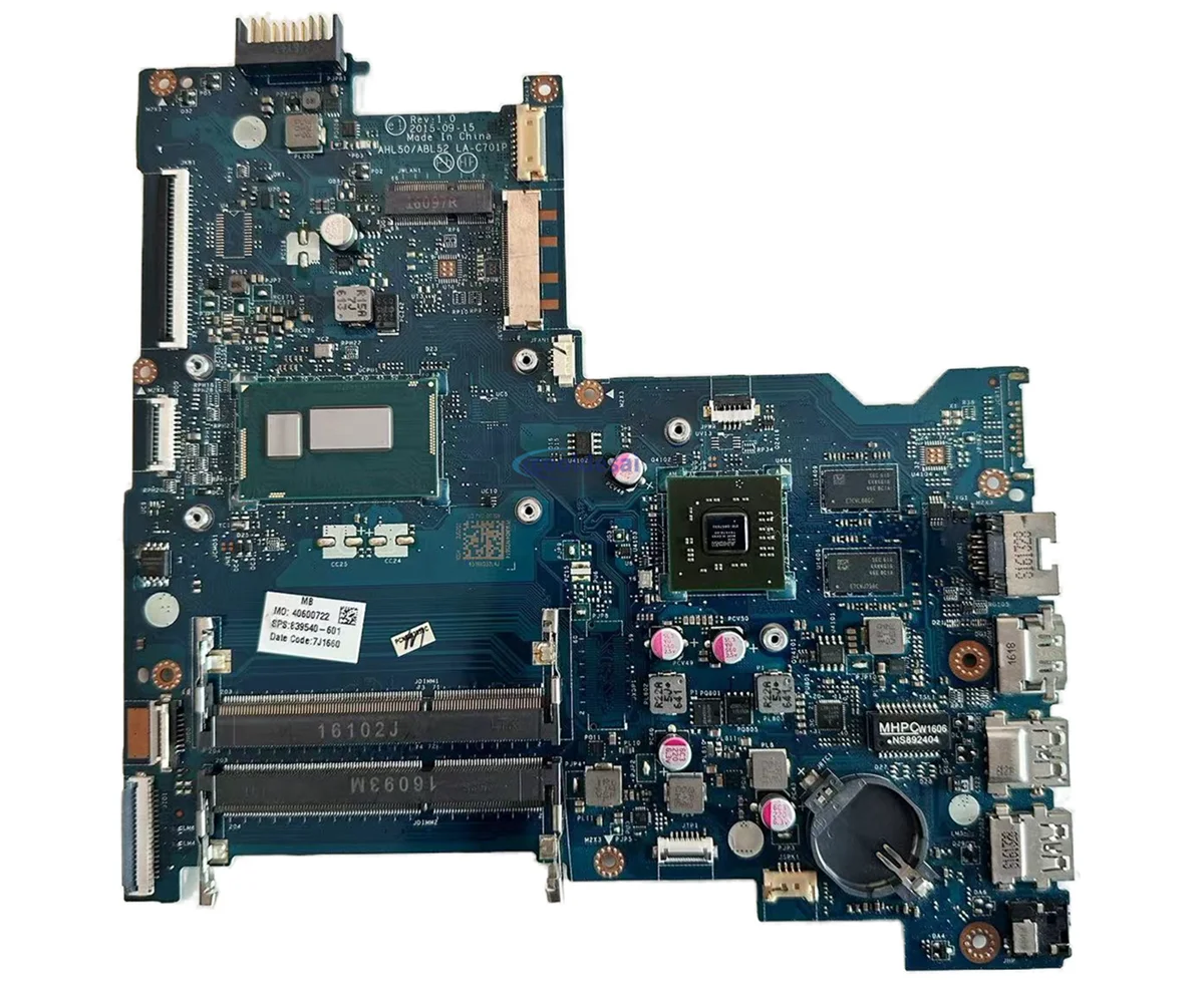 HP 250 G4 15-AC 15-AY Ekran Kartlı Anakart LA-C701P AHL50 / ABL52