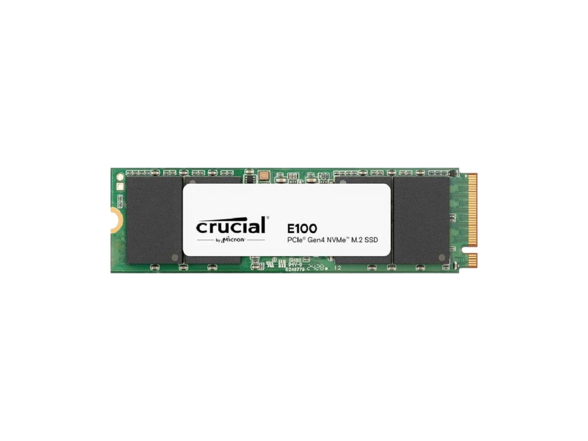 Crucial E100 480GB M.2 NVMe SSD | PCIe Gen4 | 4700MB/s Okuma – CT480E100SSD8