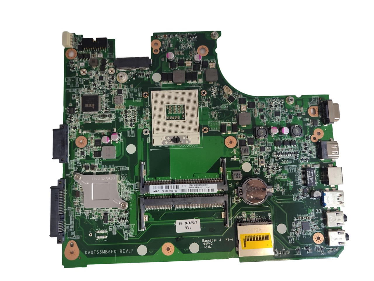 Fujitsu LIFEBOOK AH552 DA0FS6MB6F0 Anakart