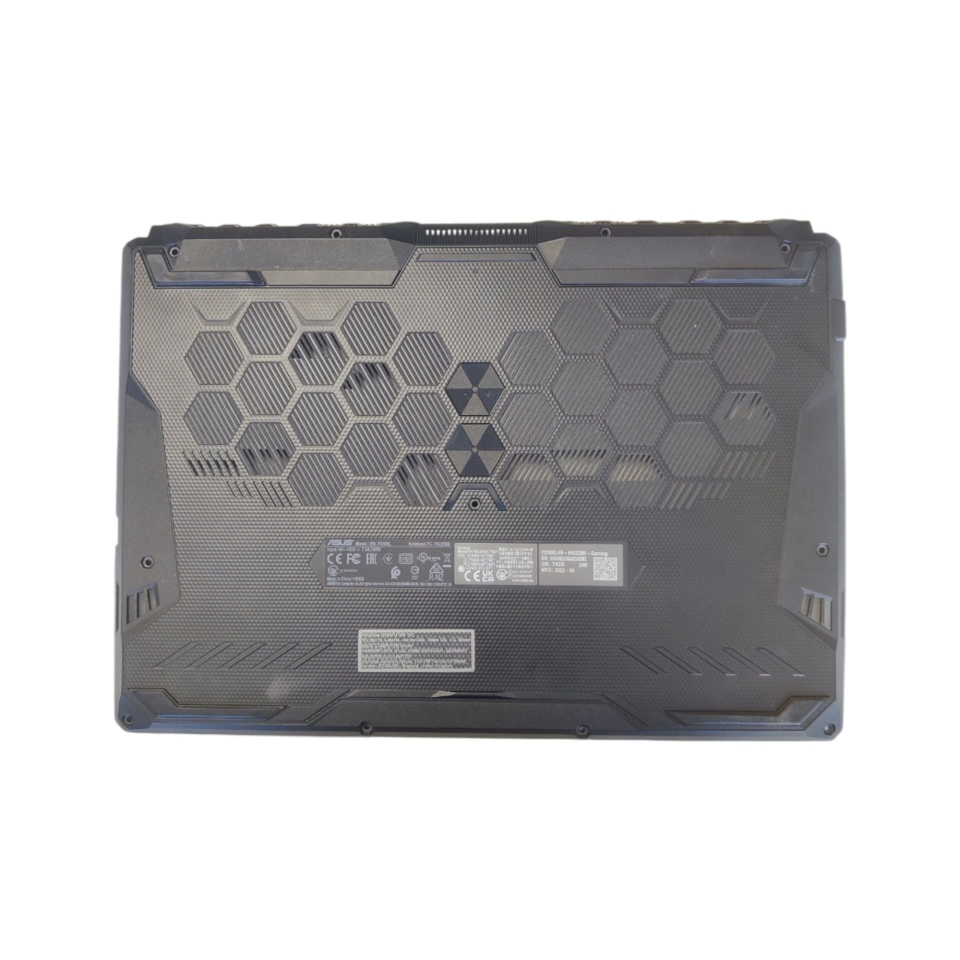 ASUS TUF Gaming F15 FX506LHB Alt Kasa Orjinal Yedek Parça