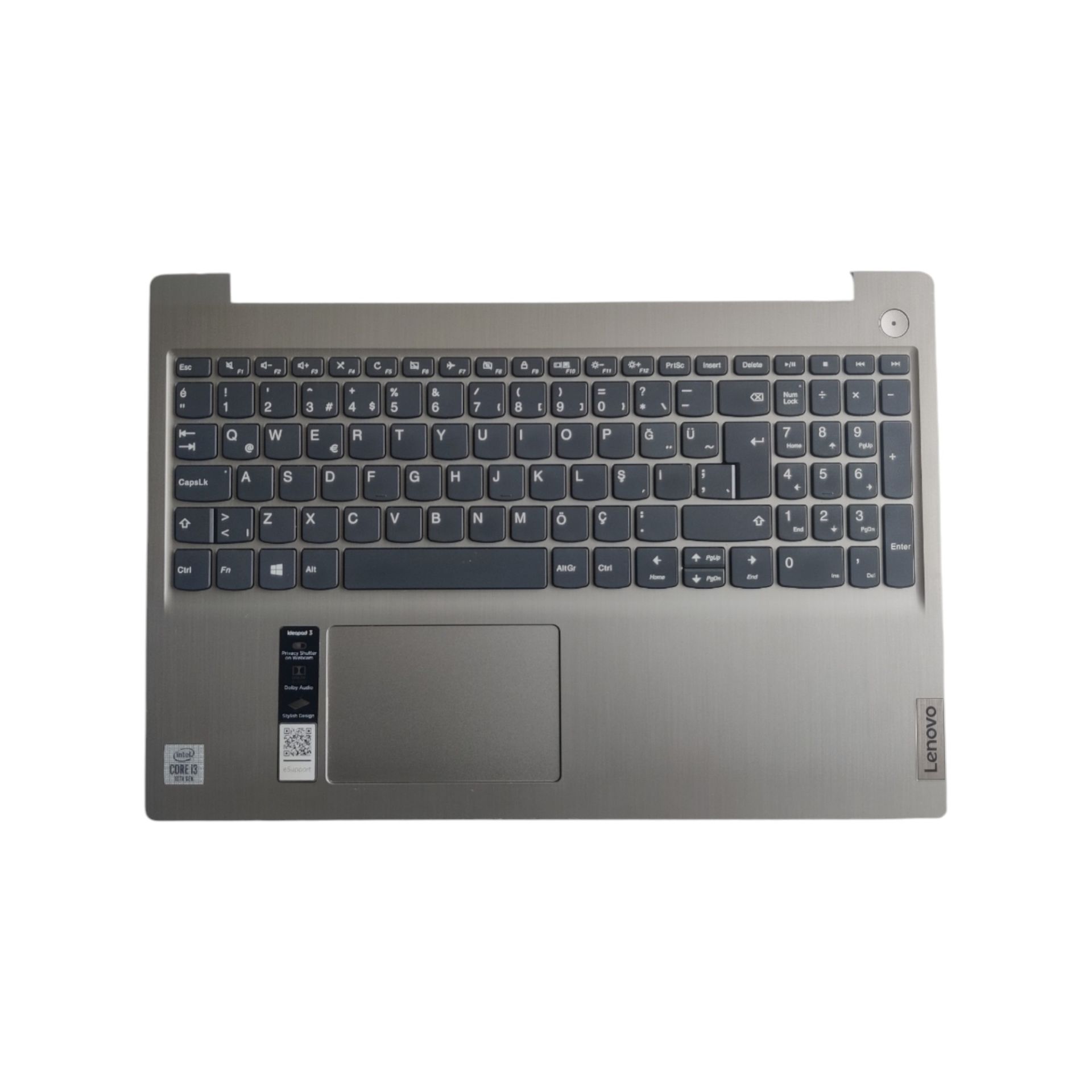 Lenovo IdeaPad 3 15IIL05 Klavye Kasası Orjinal Yedek Parça
