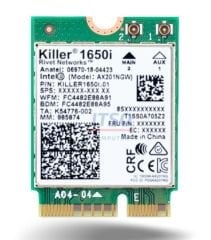 Lenovo ideapad Gaming 3 15ARH7 Wifi Card