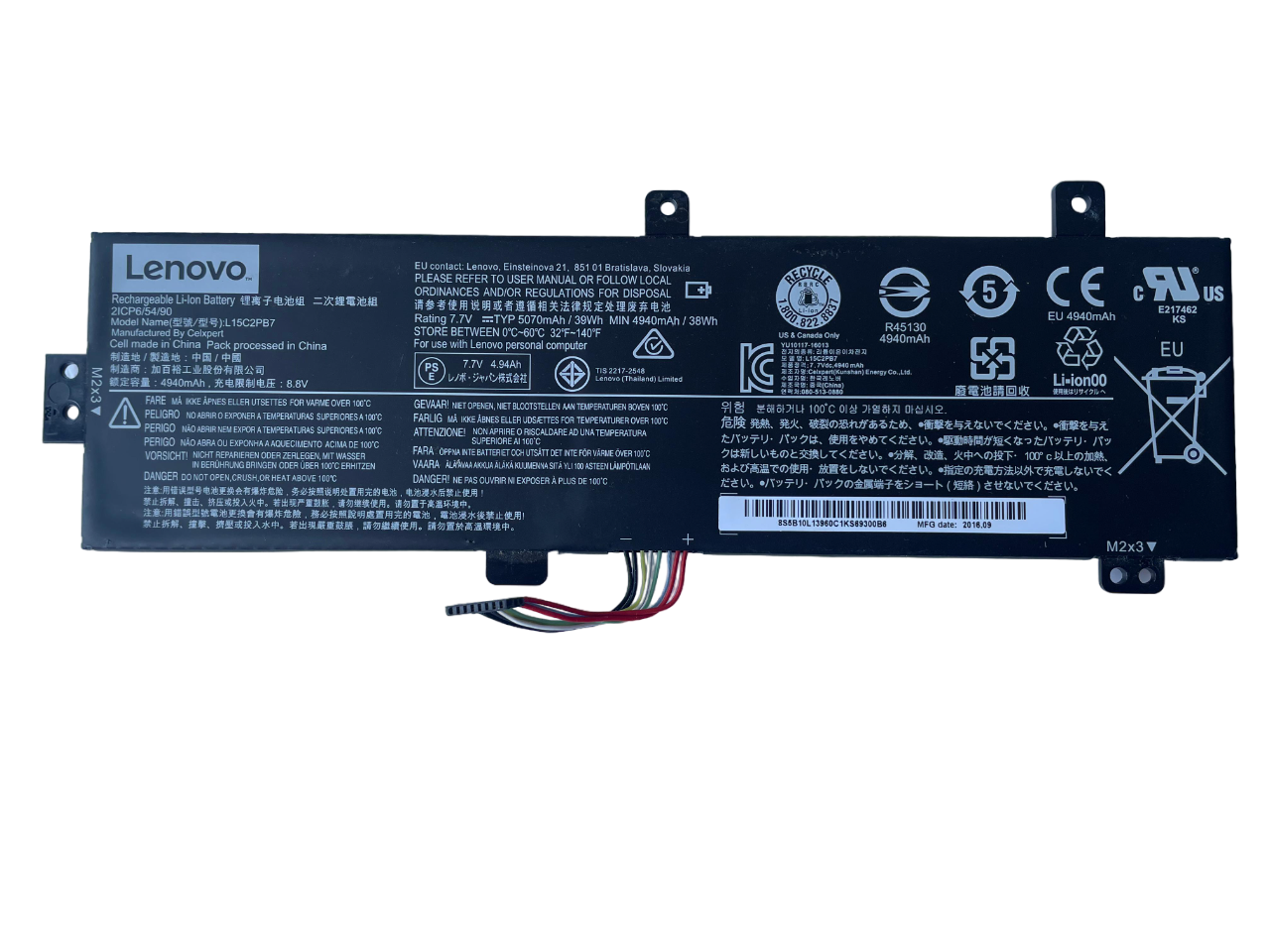 Orijinal Lenovo 310-15ISK 80SM 80UH AP10T000700 5CD0135822 AP10T000C00 Notebook Batarya Pil