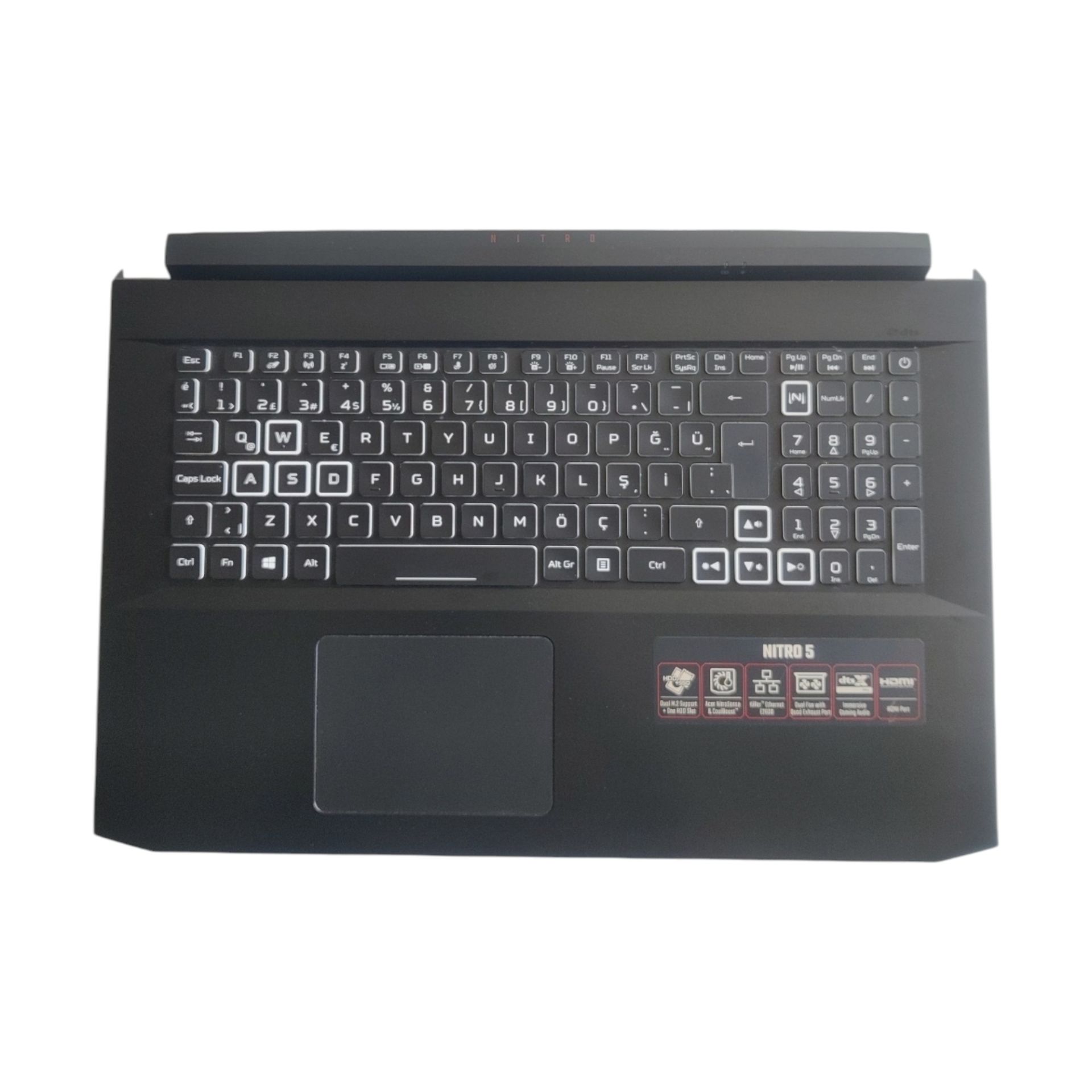 Acer Nitro 5 AN517-41  Klavye Kasası Orjinal Yedek Parça