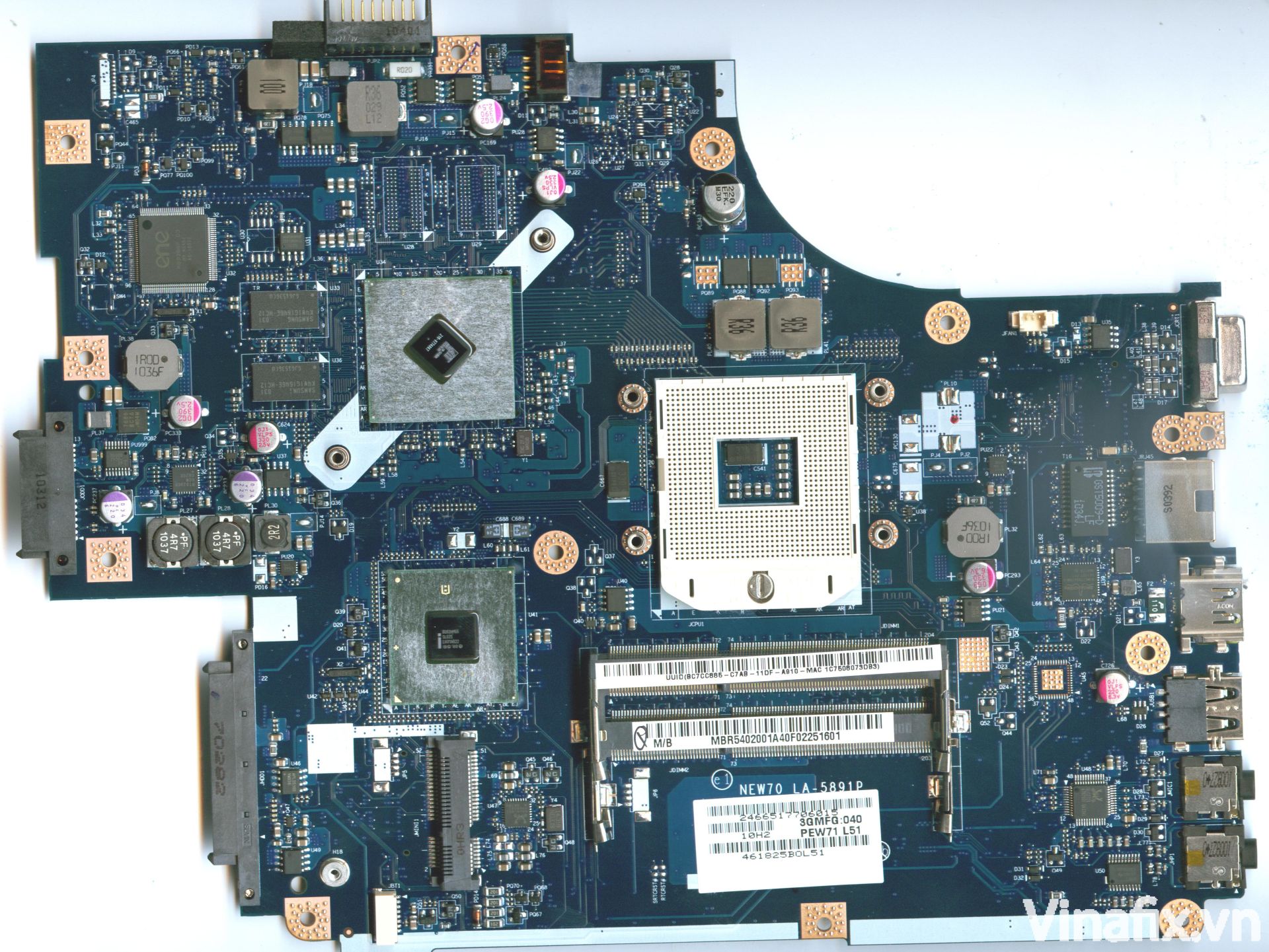 Acer Aspire 5741G 5742G Laptop Anakart LA-5891P LA-5893P PEW71 LA-5894P HD5470M  1 GB GPU