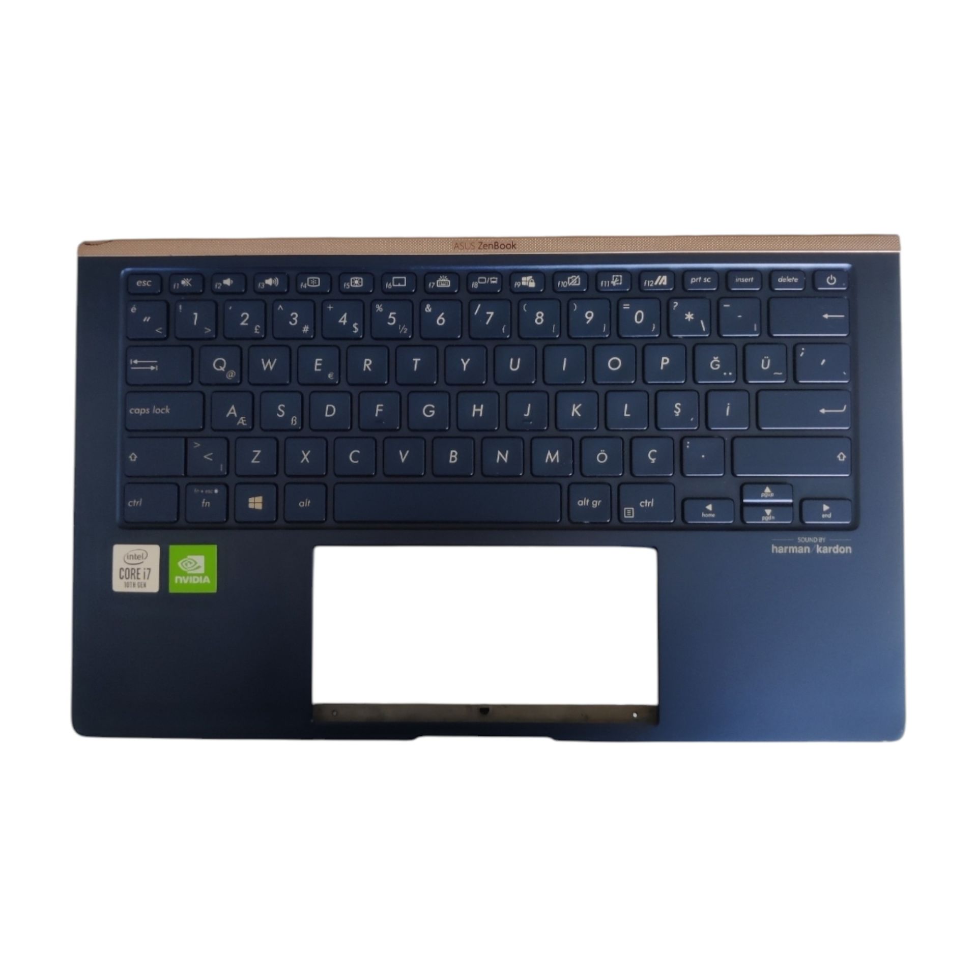Asus ZenBook UX434F Klavye Kasası Orjinal Yedek Parça