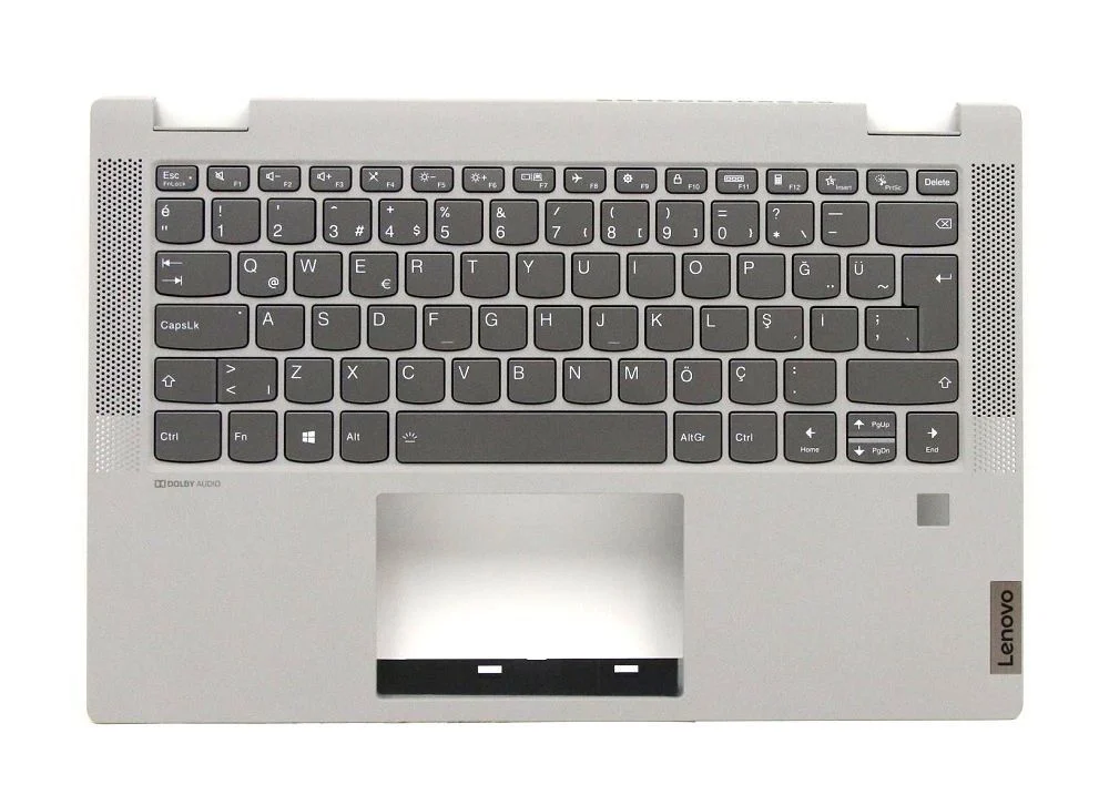Lenovo ideapad Flex 5-14IIL05 460.0K10K.0002 5CB0Y85368 Notebook Türkçe Ledli Klavye Dahil Üst Kasa