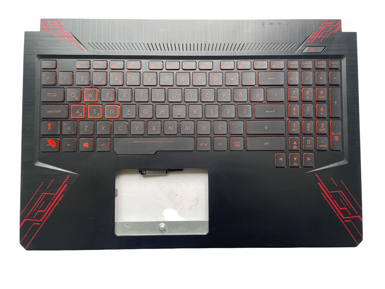 ASUS Tuf Gaming FX504 FX504G FX504GD FX504GE 3RBKLTFJN20 KLAVYE KASA