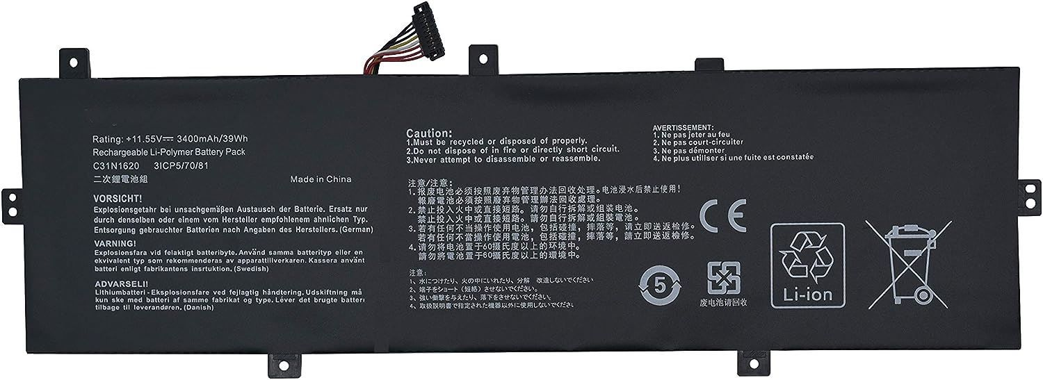 Asus Zenbook UX430 Batarya Pil Muadil