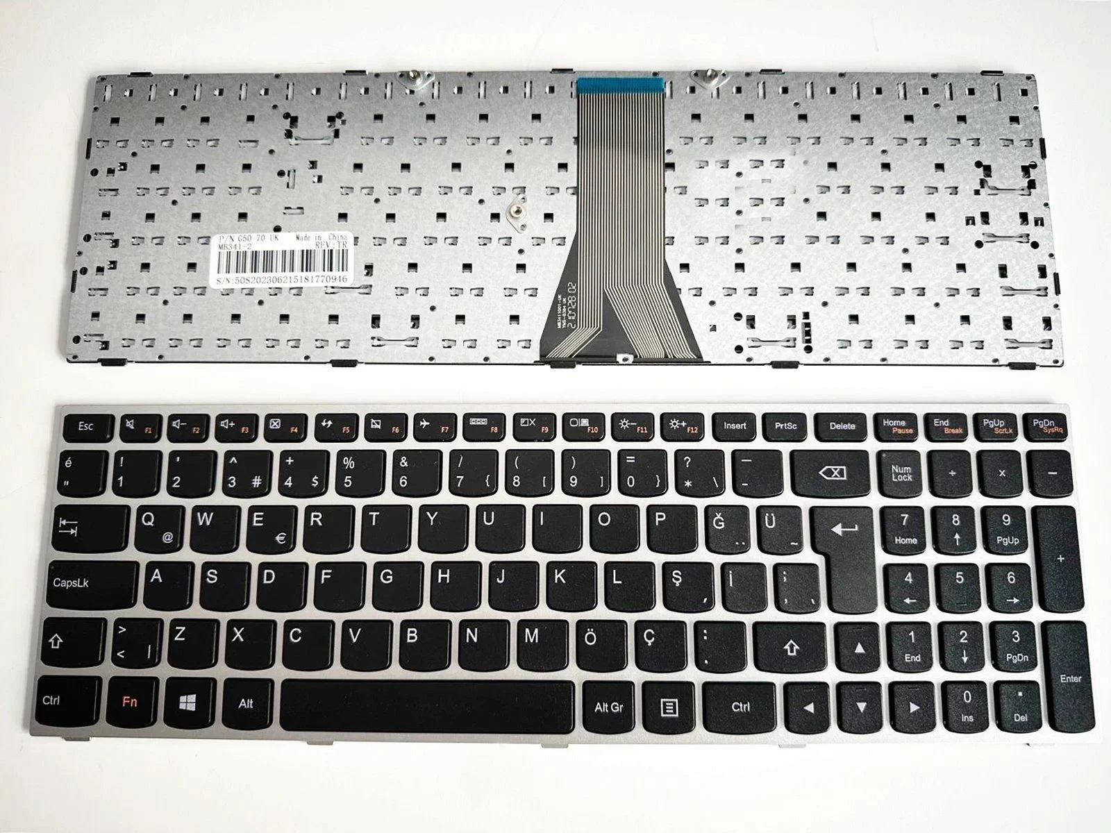 Lenovo G50 G50-30 G50-45 G50-70 G50-70M G50-75 G50-80 G5030 G5050 G5070 20351 b50 b50-30 b50-45 b50-70 b50-70M b50-75 b50-80 b5030 b5050 b5070 z50 z50-30 z50-45 z50-70 z50-70M z50-75 z50-80 z5030 z5050 z5070 T6G1-TUR PK130TH2A13 25214789 Klavye