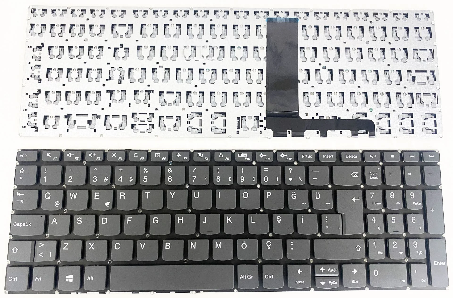 Lenovo ideapad 3-15IML05, ideapad 3 15ıml05 V330-15IKB, V130-15IKB 81HN 330S-15ARR 330S-15AST 330S-15IKB, Thinkbook 15-Iml 20Rw 15ITL6, 3 15ALC6, L3-15ITL6 S340-15IML 81NA, V330-15IKB 81AX, Klavye Power Butonsuz Modeli