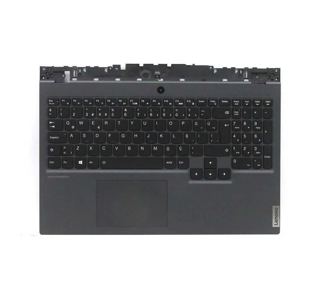 Orijinal Lenovo Legion 5-15IMH05 Serisi 82AU Türkçe Klavye Dahil Üst Kasa