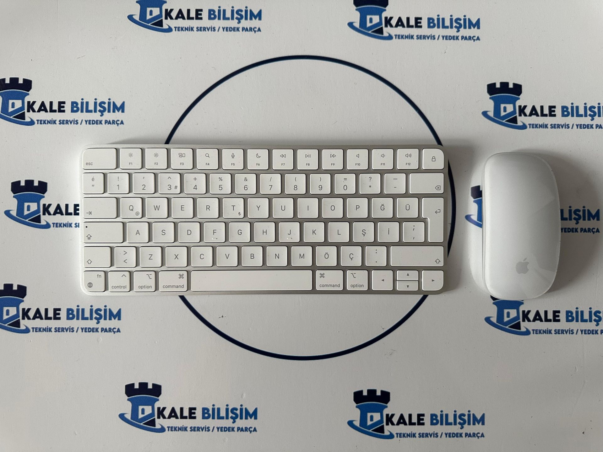 Magic Klavye - Magic Mouse - Beyaz Multi-Touch A2450 A1657