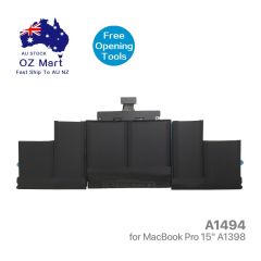 Apple MacBook Pro 15 inch Retina A1618 A1494 A1398 A1398 Late 2013, Mid 2014 EMC 2745 EMC 2876 EMC 2881 EMC 2674 661-00123, ME293 ME294 ME293 ME293LL ME293XX ME294LL Emc 2909 EMC 2910 Batarya Orjınal Pil 2512 2674 2876 2674 2881 2745 2512 2745