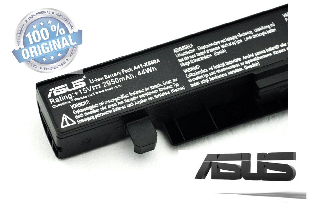 ASUS Orjınal A41-X550, A41-X550A, X550, A550, X552 X550, X550C, X550CC, X550CL, X550CA, X550L, X550LC, X550JK, X550LB, X550ld, X550J, X550V, X550VC, X550JK, X550VC, X550VX, X550LNV FX550 FX550V FX550VM FX550VX  Batarya Pil