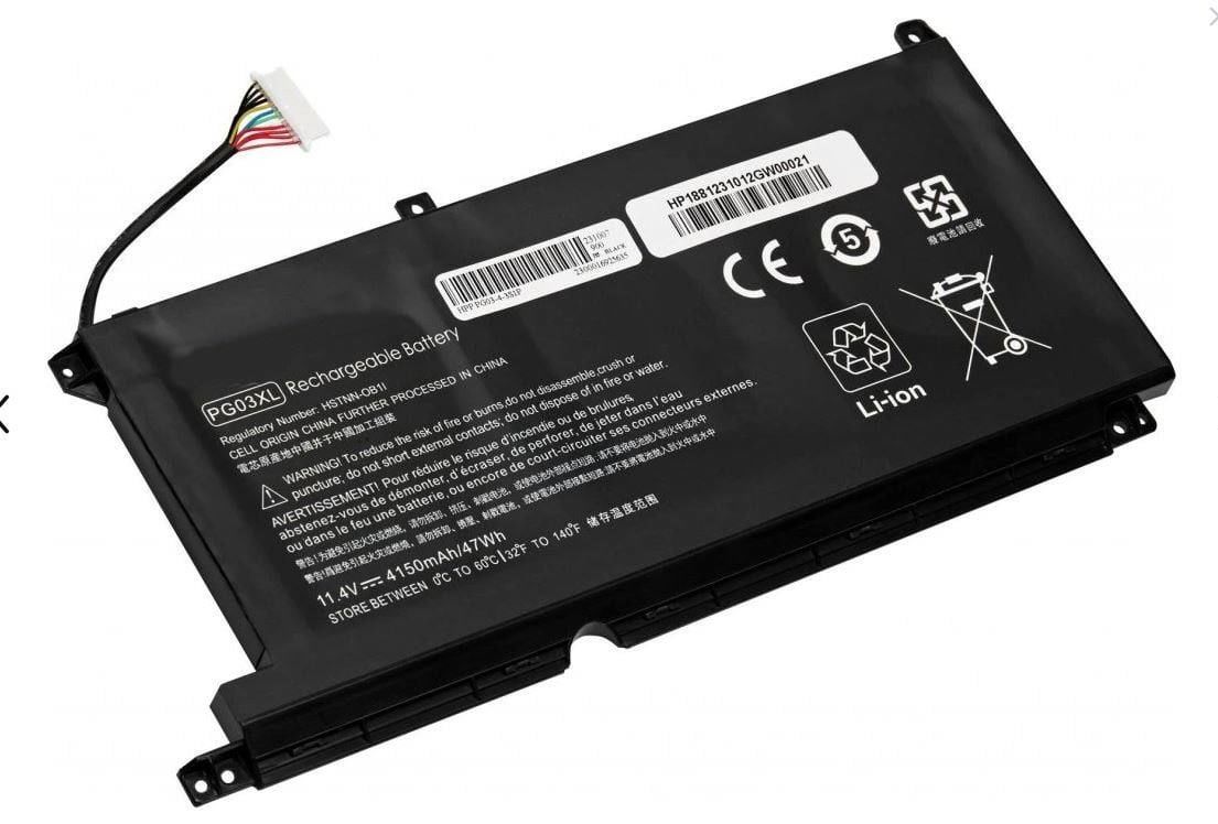 Hp Pavilion Pg03Xl Pg03 X360 15-AP 15-Ec 16-A 15-DK 831532-421, HSTNN-LB7C, TPN-Q168 831758-005, 831731-850, 831532-422 Hstnn-Db9G Hstnn-Ob1I Batarya Pil  Muadil A+++